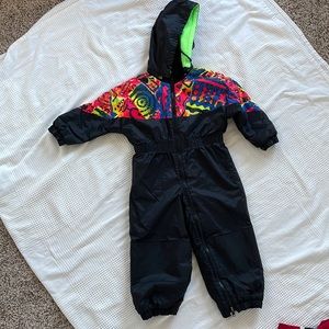 Retro Toddler Snowsuit!